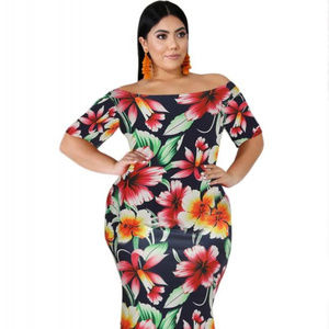 NEW! CALIFORNIA POPPY PLUS SIZE CASUAL DRESSES!